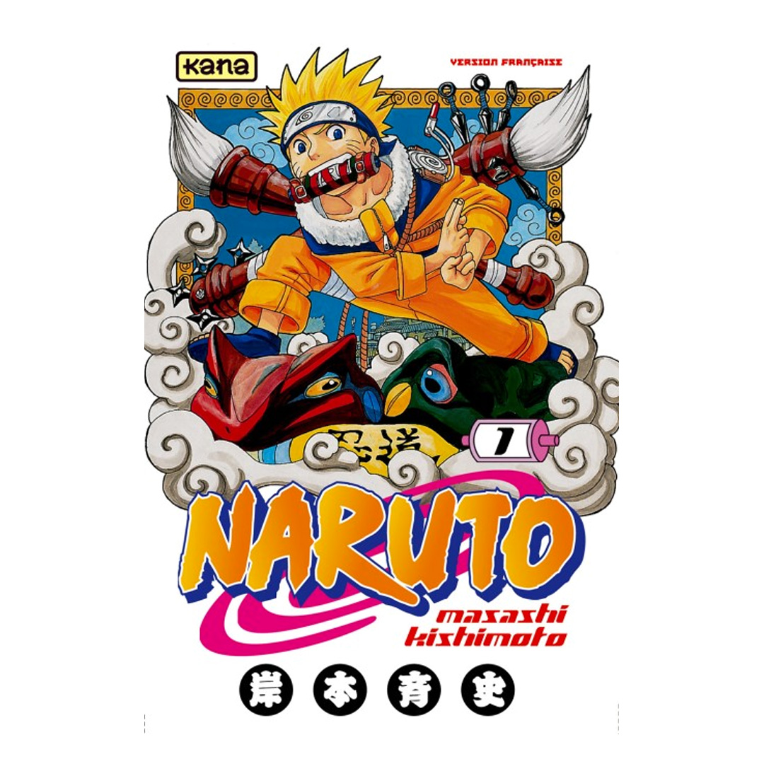 NARUTO T01 AVEC STICKER