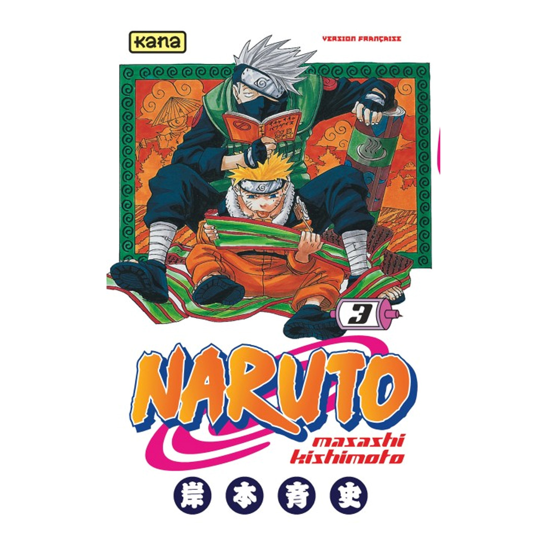 NARUTO T03 AVEC STICKER EURO