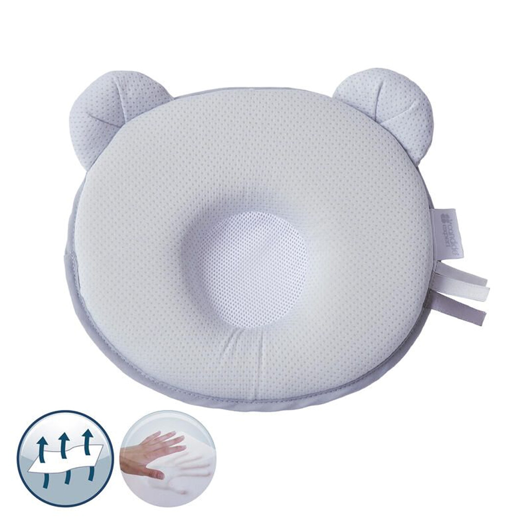 Candide Coussin P'tit Panda Air+ Gris – 0-6 mois