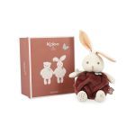 Craquez pour la peluche Kaloo Bulle d'Amour Lapin Cannelle 23 cm, conçue pour accompagner bébé dès ses premiers jours.