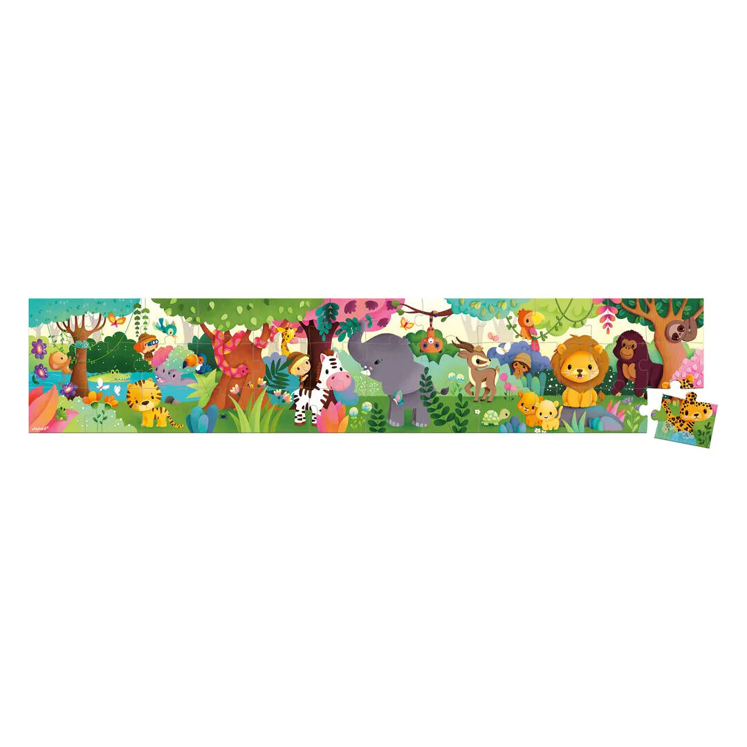 JANOD Puzzle Les Animaux Sauvages - 36 PCS – Image 2