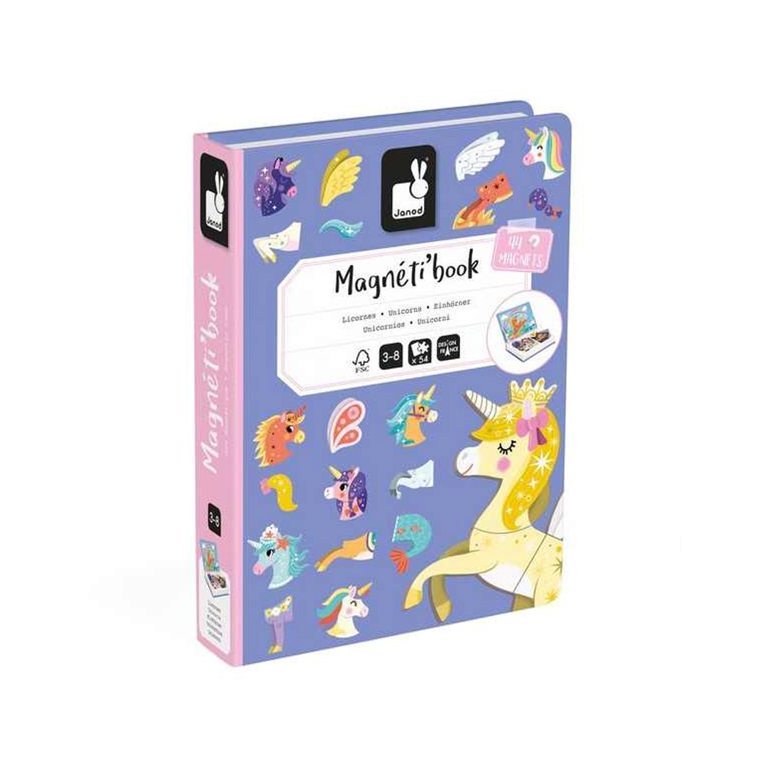 JANOD Magneti'Book Licornes
