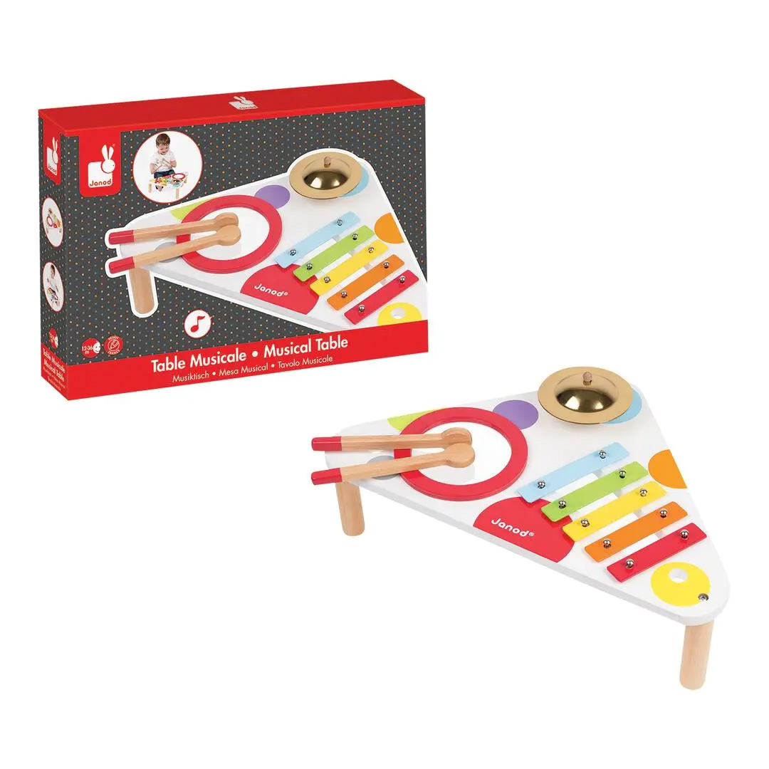 JANOD Table Musicale Confetti