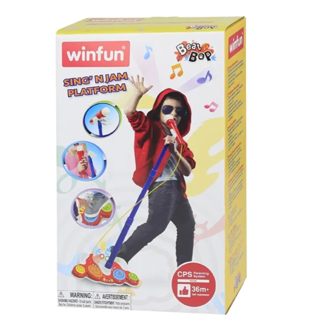 WINFUN Microphone d'Enregistrement Lumineux