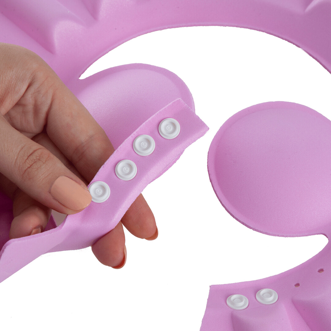 BABYJEM Bonnet/Visière de Bain Bébé Rose – Image 3