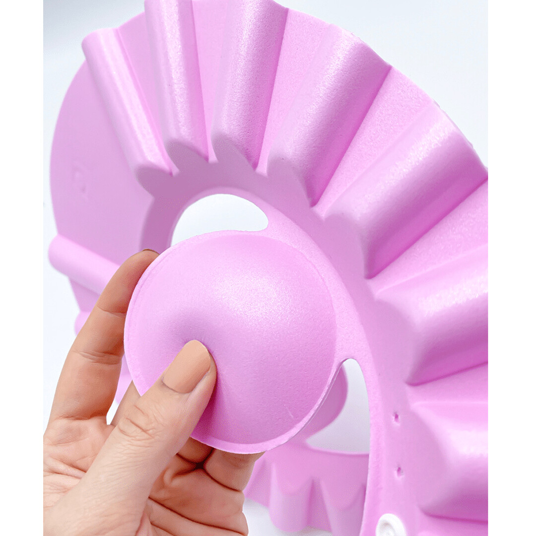 BABYJEM Bonnet/Visière de Bain Bébé Rose – Image 4