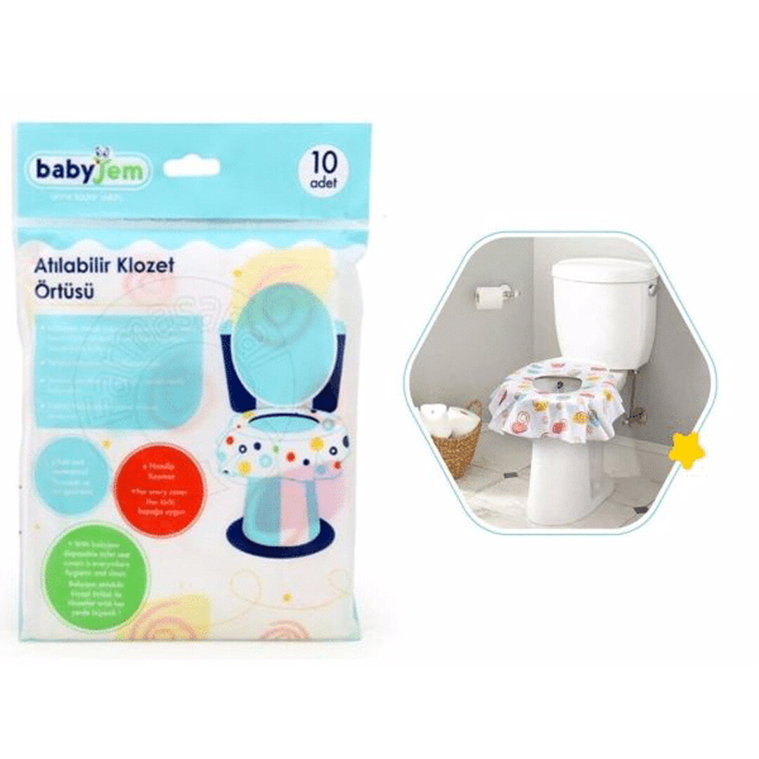 BABYJEM Housses de Toilette Jetables (x10)