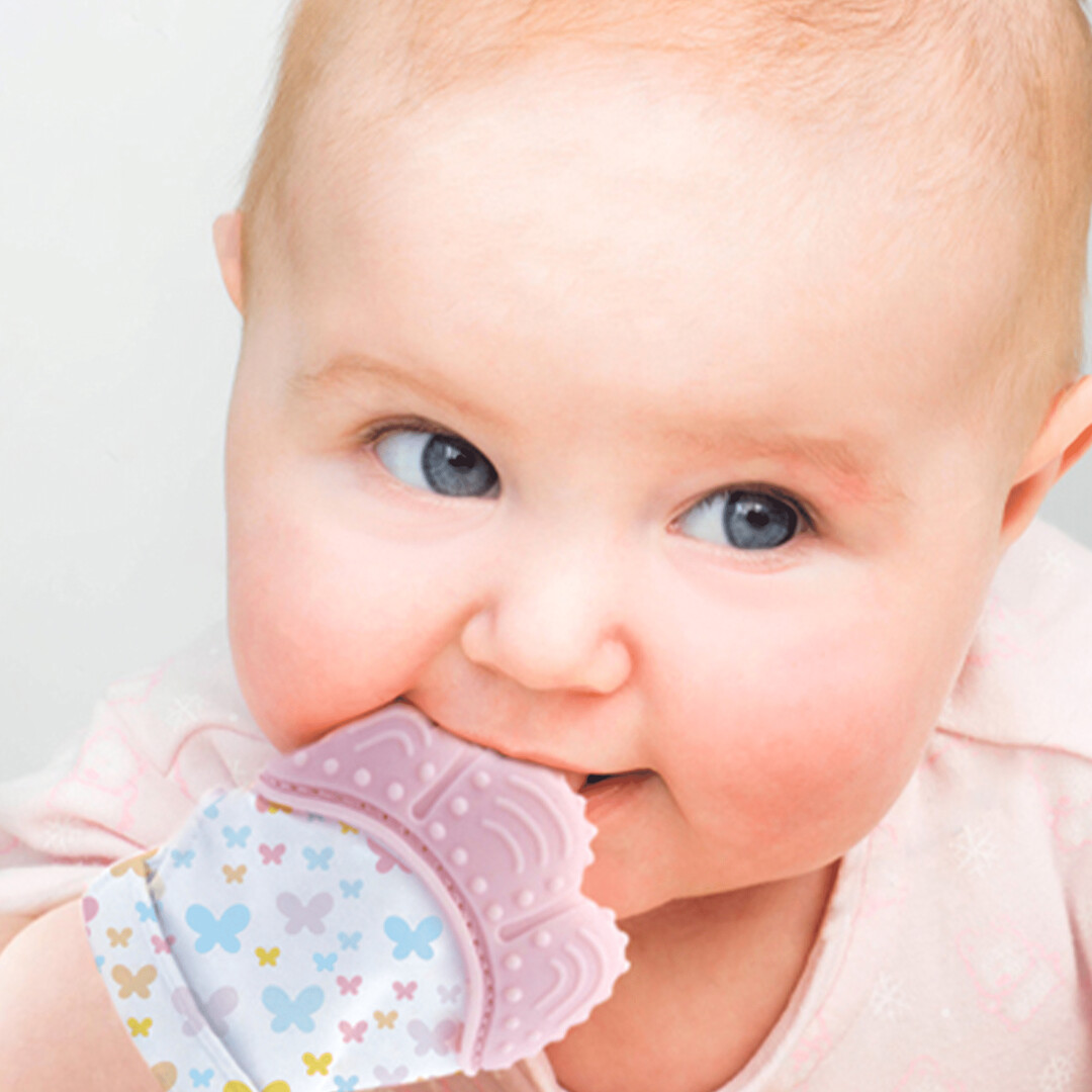 BABYJEM Gant de Dentition Bébé 'Butterfly' – Image 3