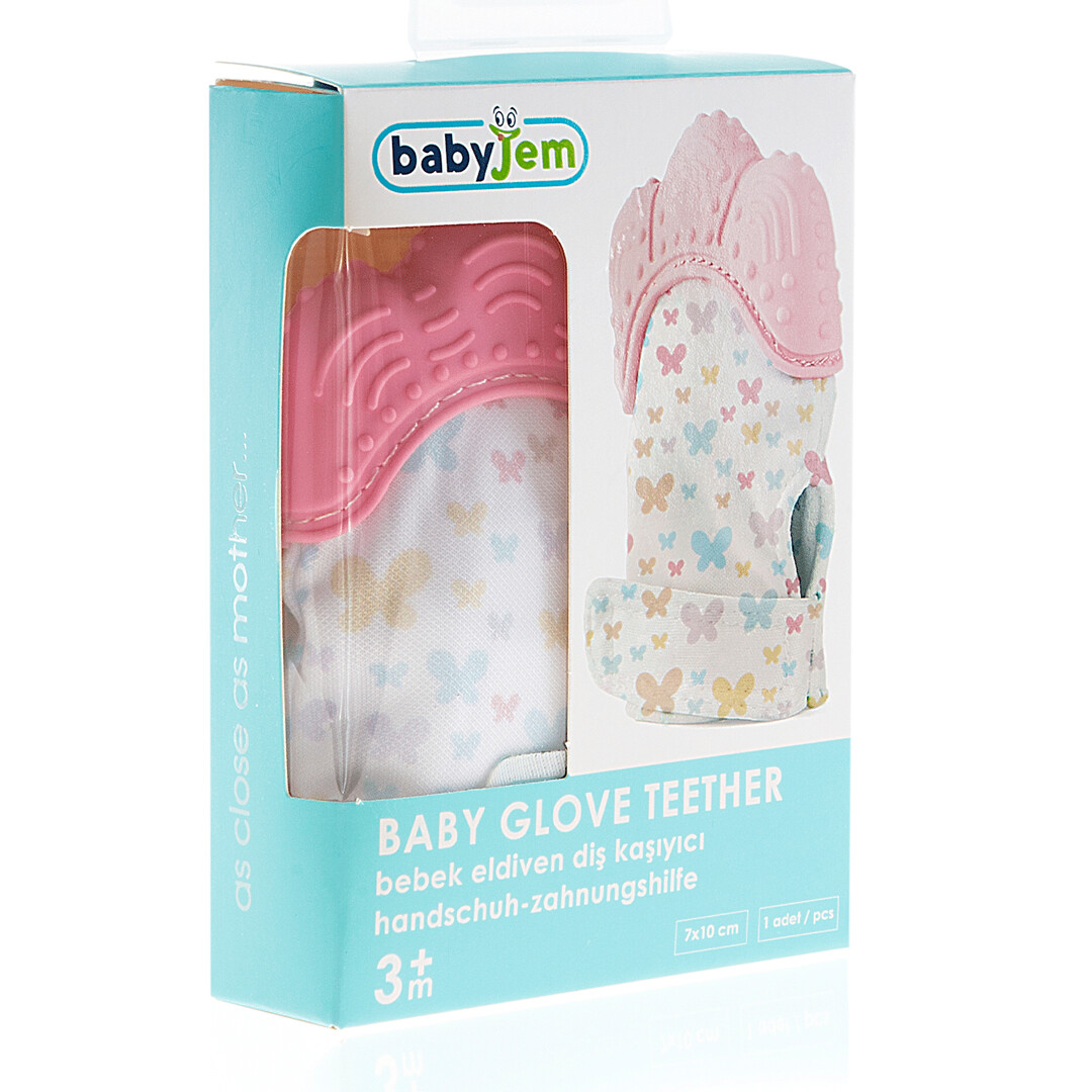 BABYJEM Gant de Dentition Bébé 'Butterfly'