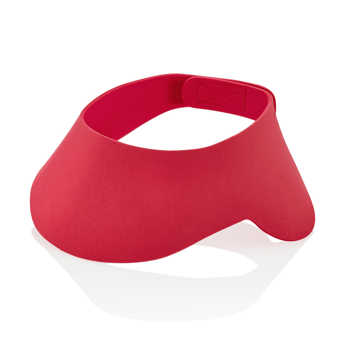 BABYJEM Bonnet/Visière de Bain Bébé Rose/Rouge – Image 2