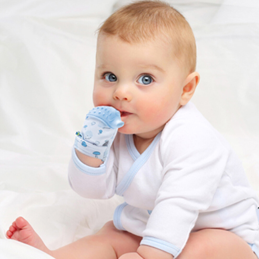 BABYJEM Gant de Dentition Bébé Hérisson – Image 2