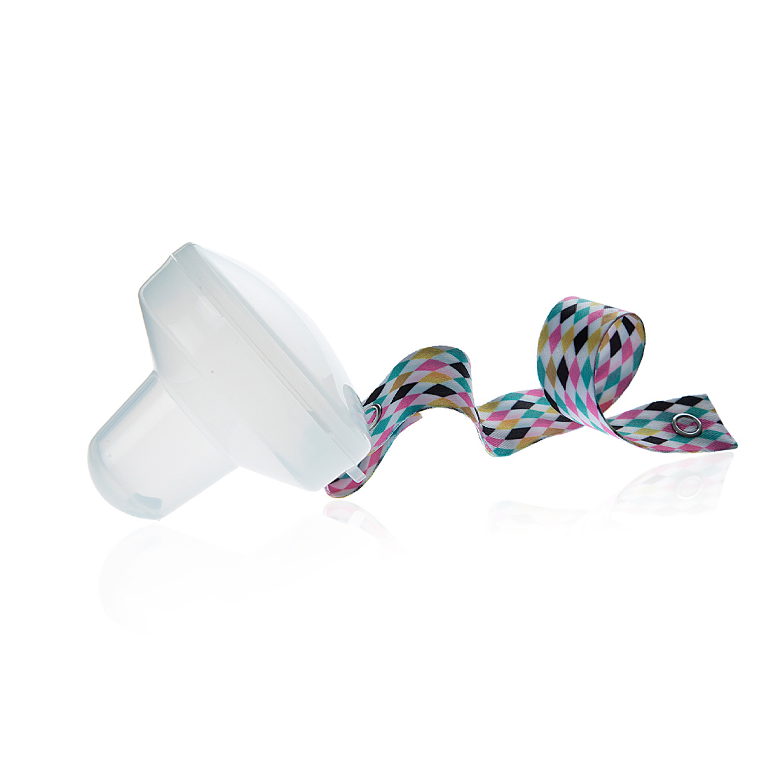 BABYJEM Cache Sucette Blanc