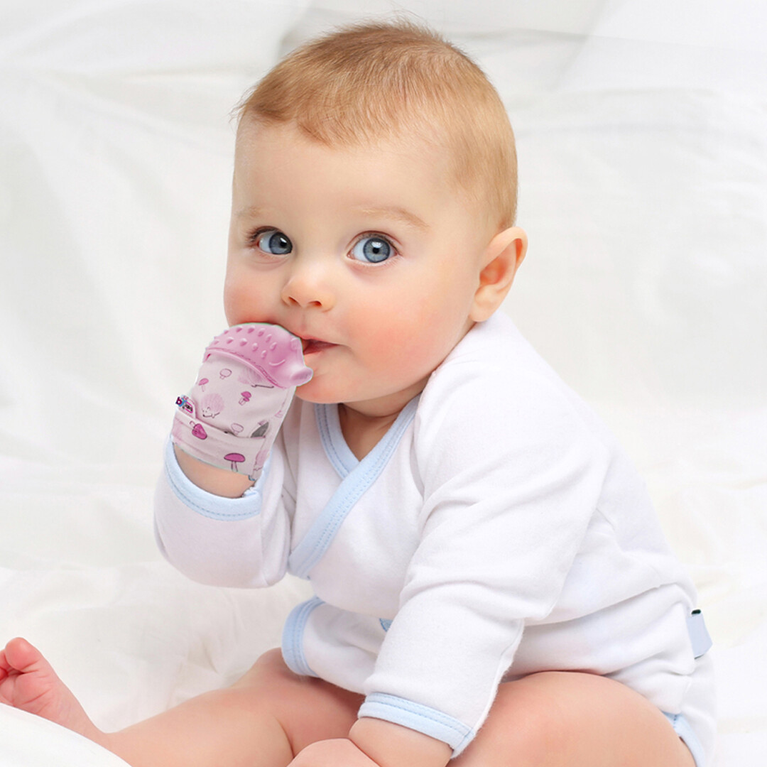 BABYJEM Gant de Dentition Bébé Hérisson – Image 3