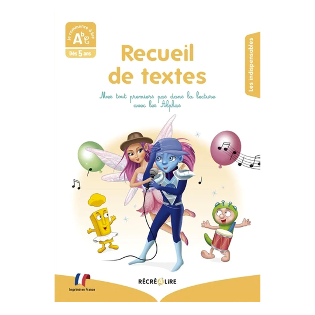 RECUEIL DE TEXTES ALPHAS NIVEAU 1