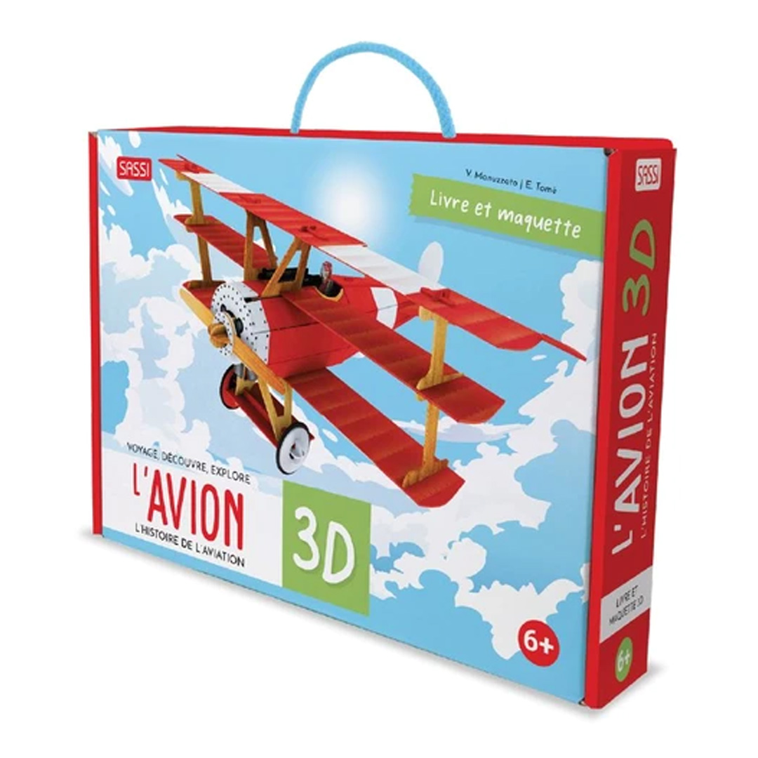 VOYAGE, DÉCOUVRE, EXPLORE L'AVION 3D