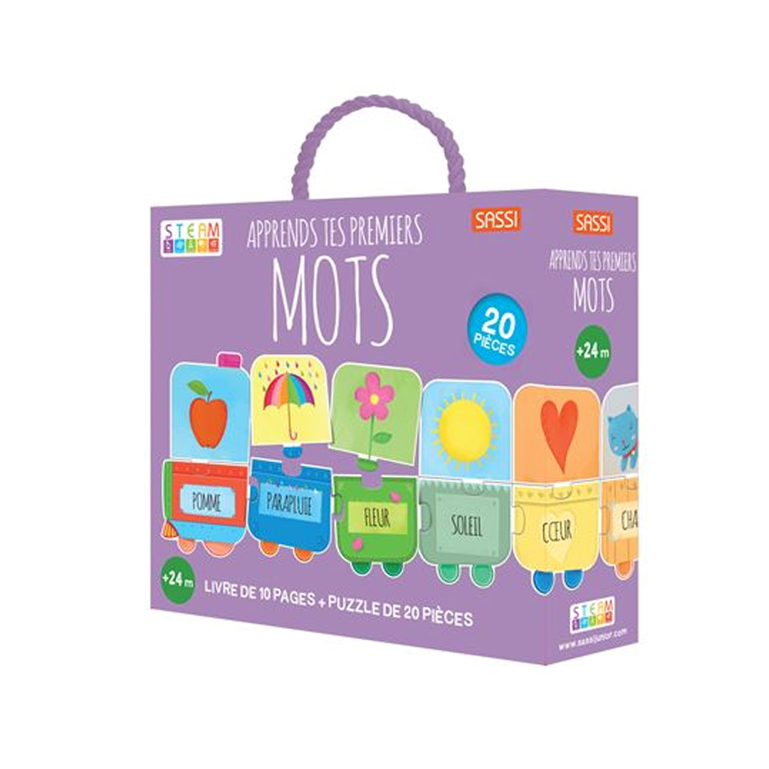 STEAM PUZZLE APPRENDS PREMIERS MOTS
