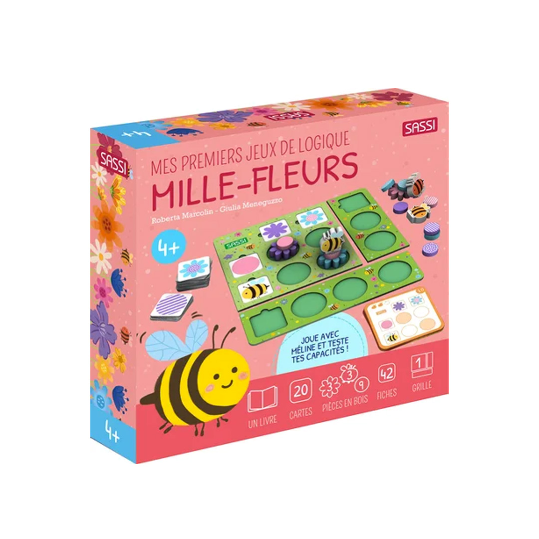 MES PREMIERS JEUX DE LOGIQUE MILLE-FLEURS