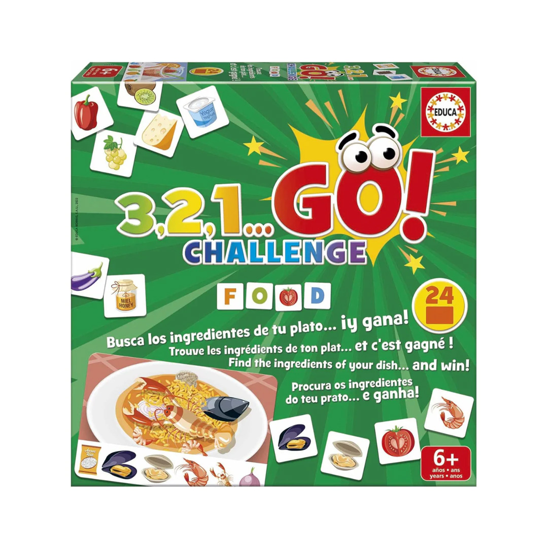 3.2.1...! CHALLENGE FOOD