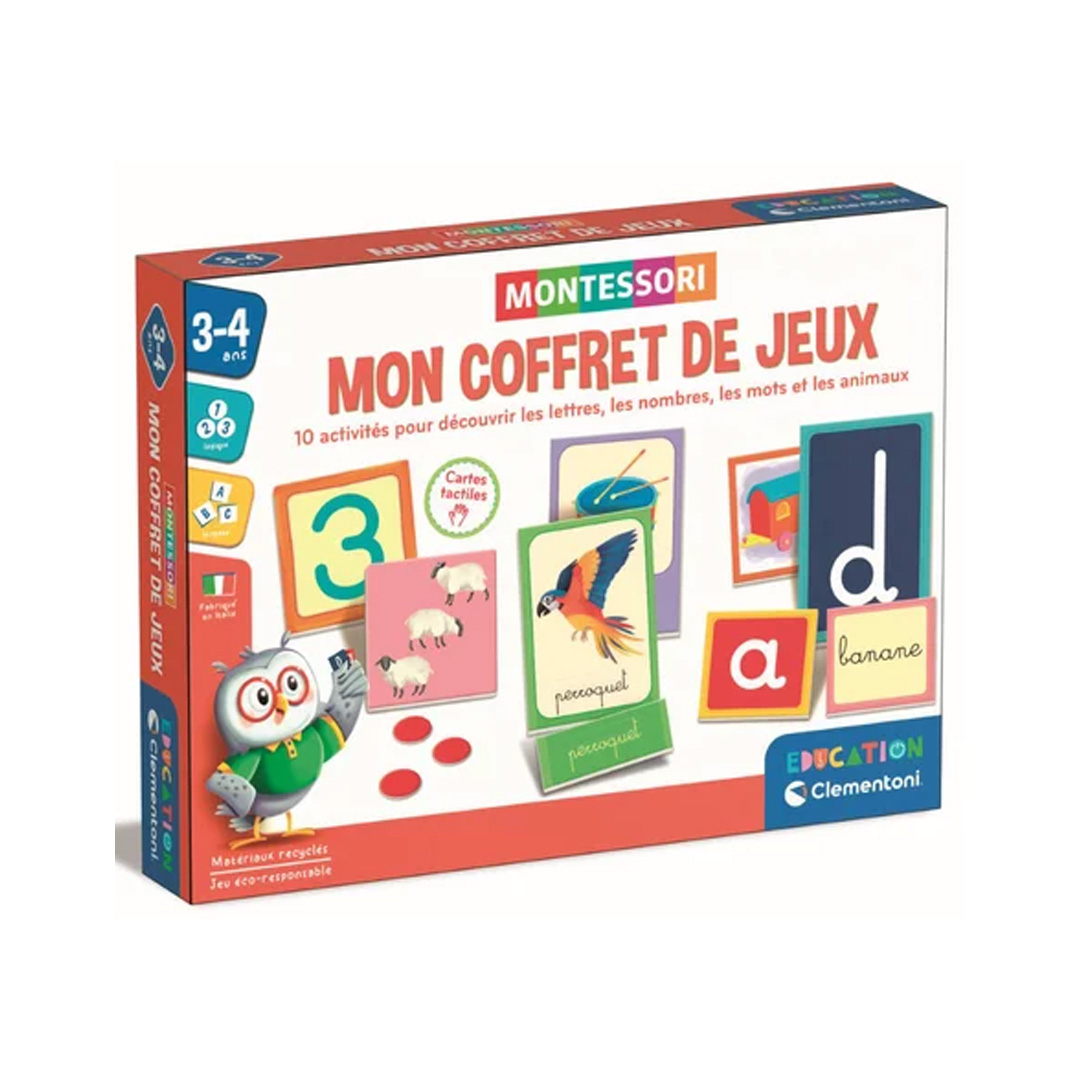 MON COFFRET DE JEUX MONTESSORI