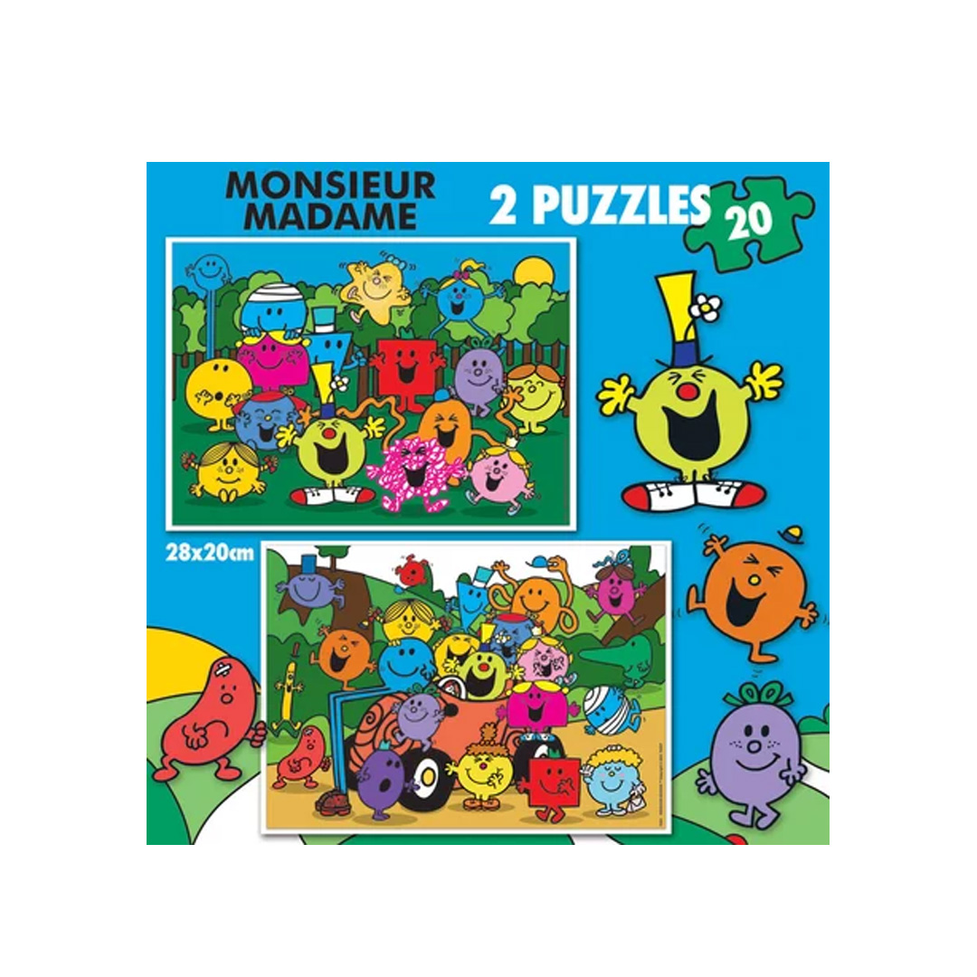 PUZZLE 2*20 MADAME MONSIEUR – Image 2