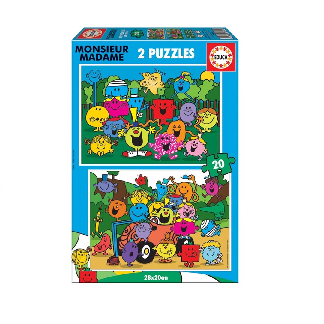 PUZZLE 2*20 MADAME MONSIEUR