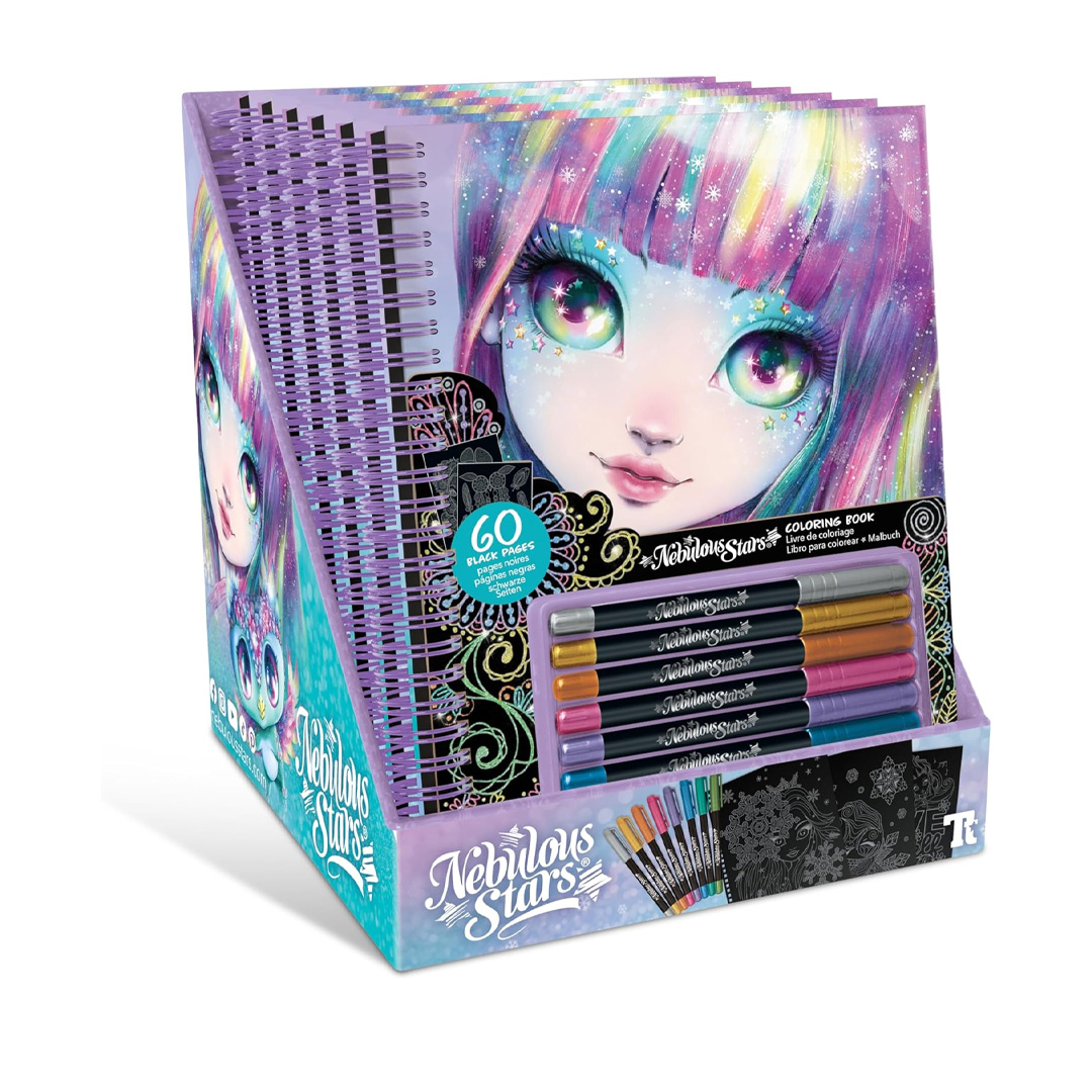 BLACK PAGES COLORING BOOK ISADORA – Image 2