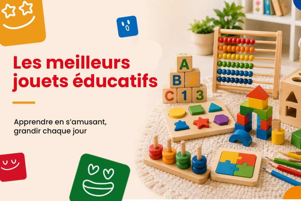 Les meilleurs jouets éducatifs pour apprendre en s'amusant