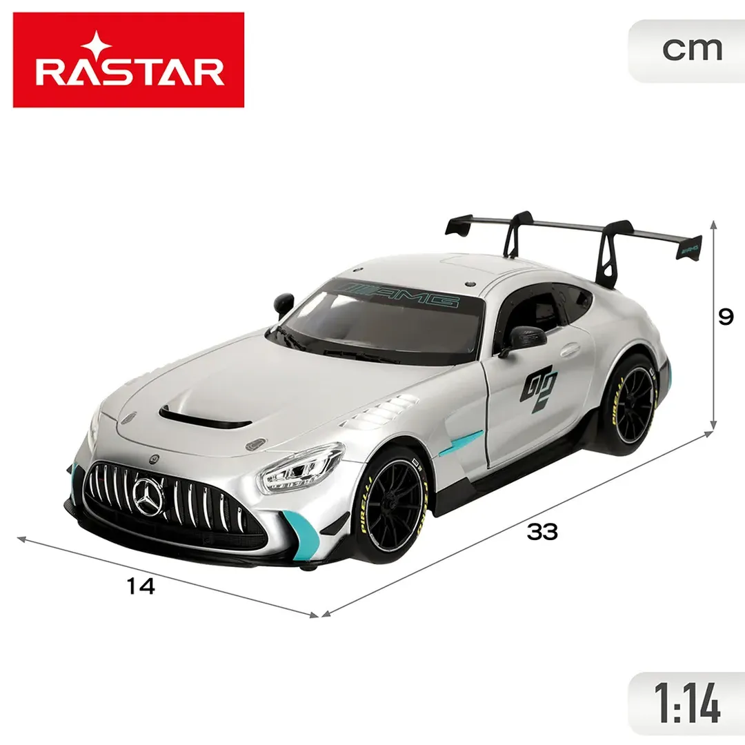 Rastar - Voiture télécommandée 1:14 Mercedes-AMG GT2 – Image 2