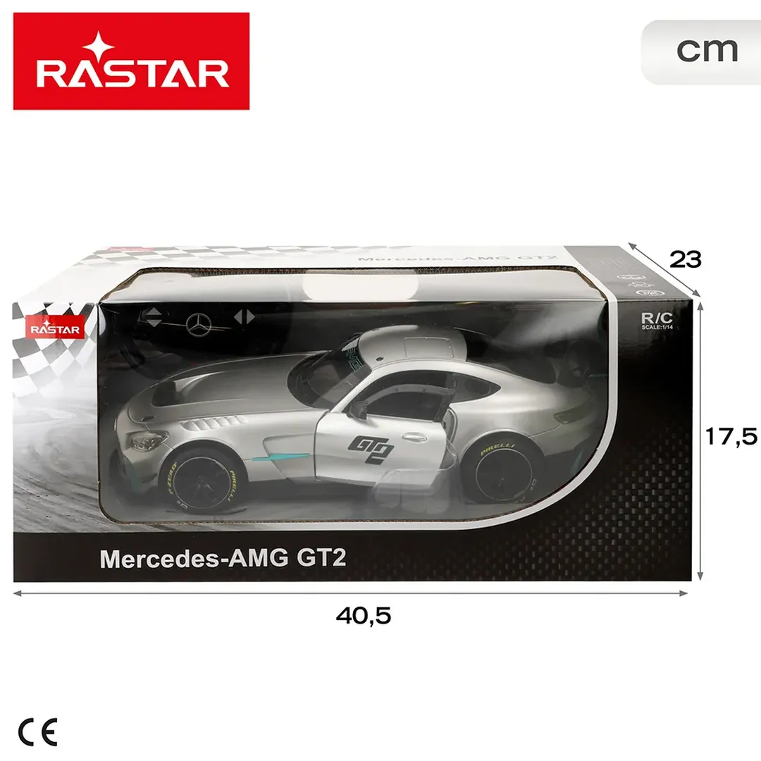 Rastar - Voiture télécommandée 1:14 Mercedes-AMG GT2 – Image 7