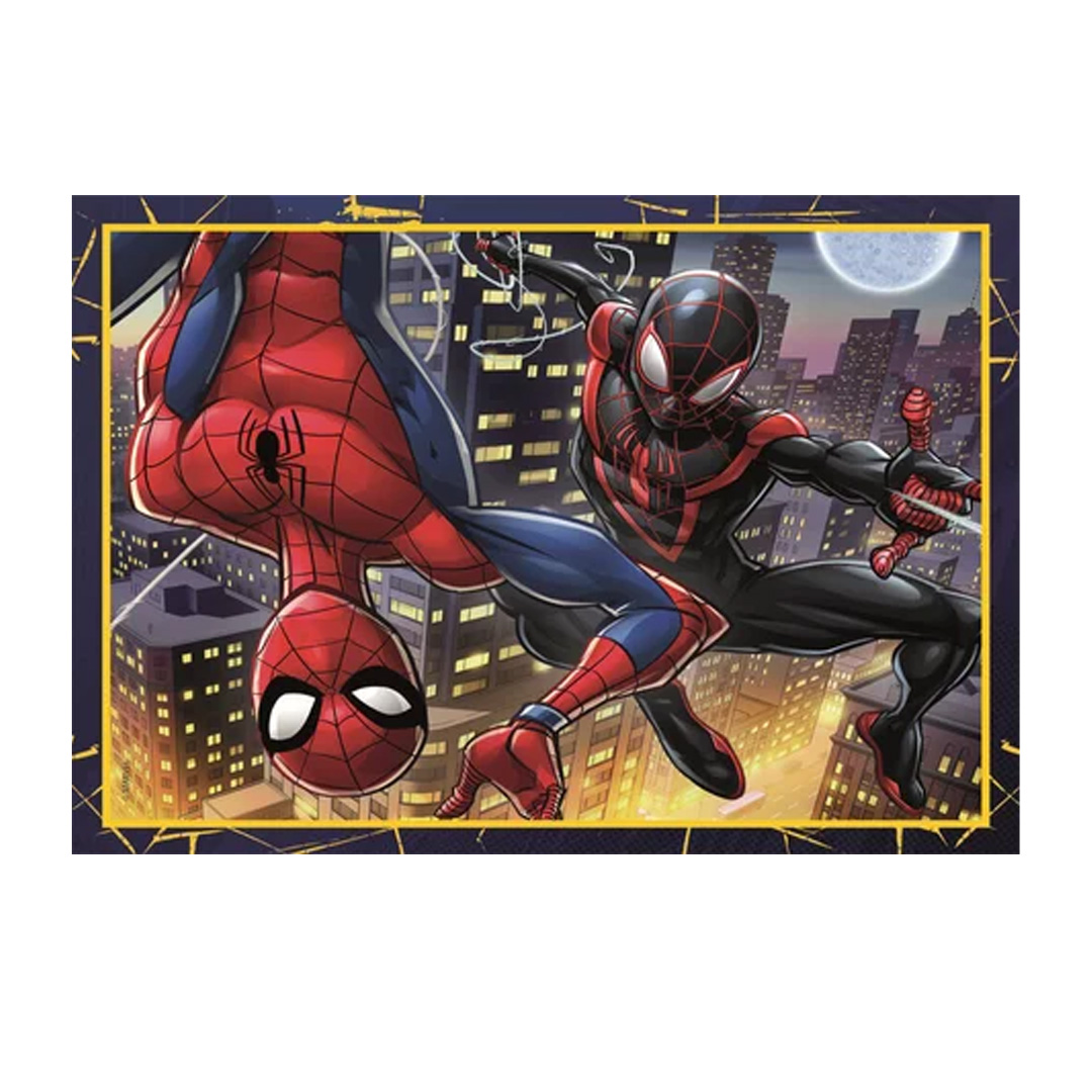 Clementoni - Puzzle 4 en 1 - Spiderman Marvel – Image 3