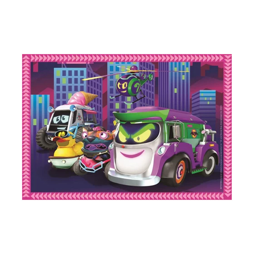 Clementoni - Puzzle 4 en 1 - Batwheels – Image 3