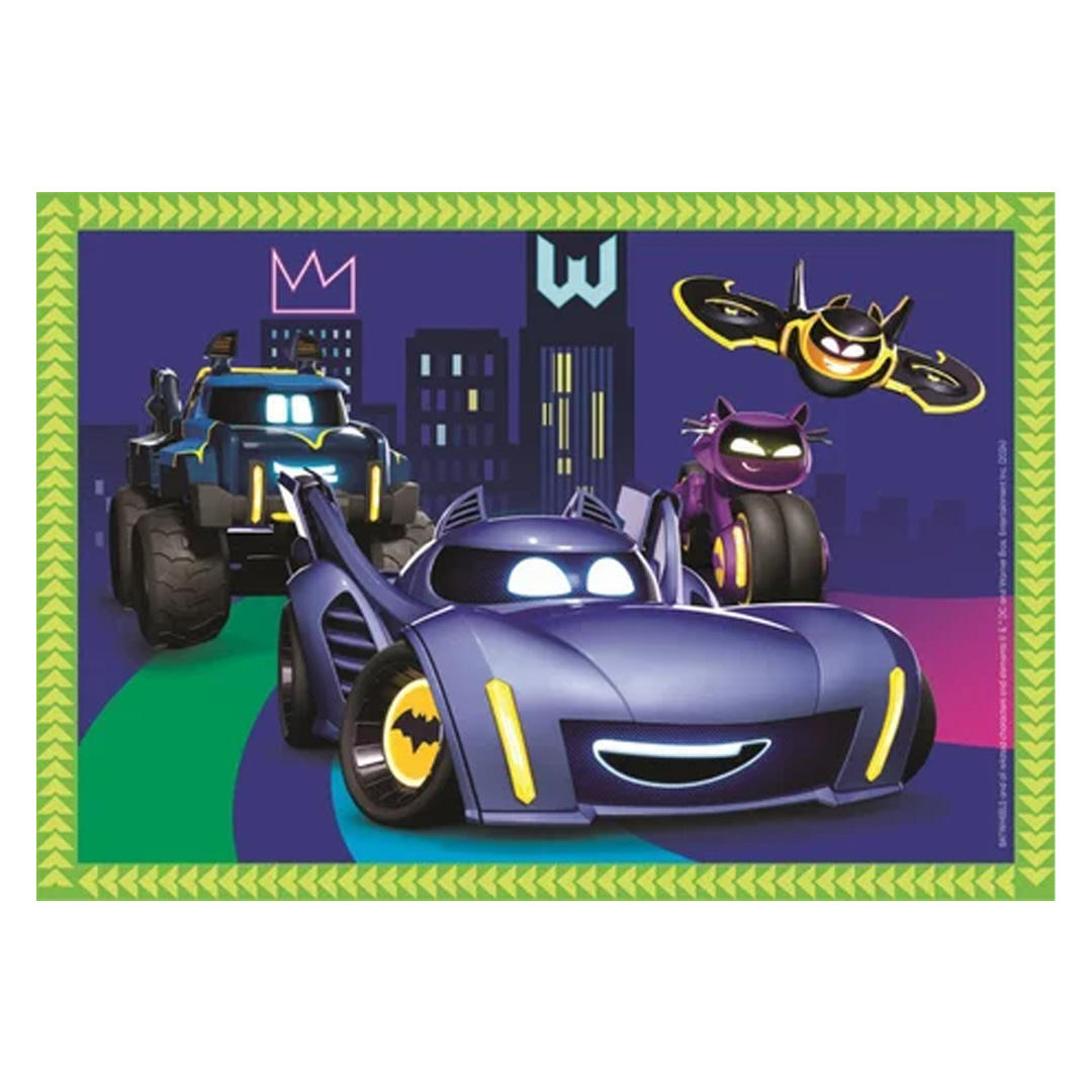 Clementoni - Puzzle 4 en 1 - Batwheels – Image 4