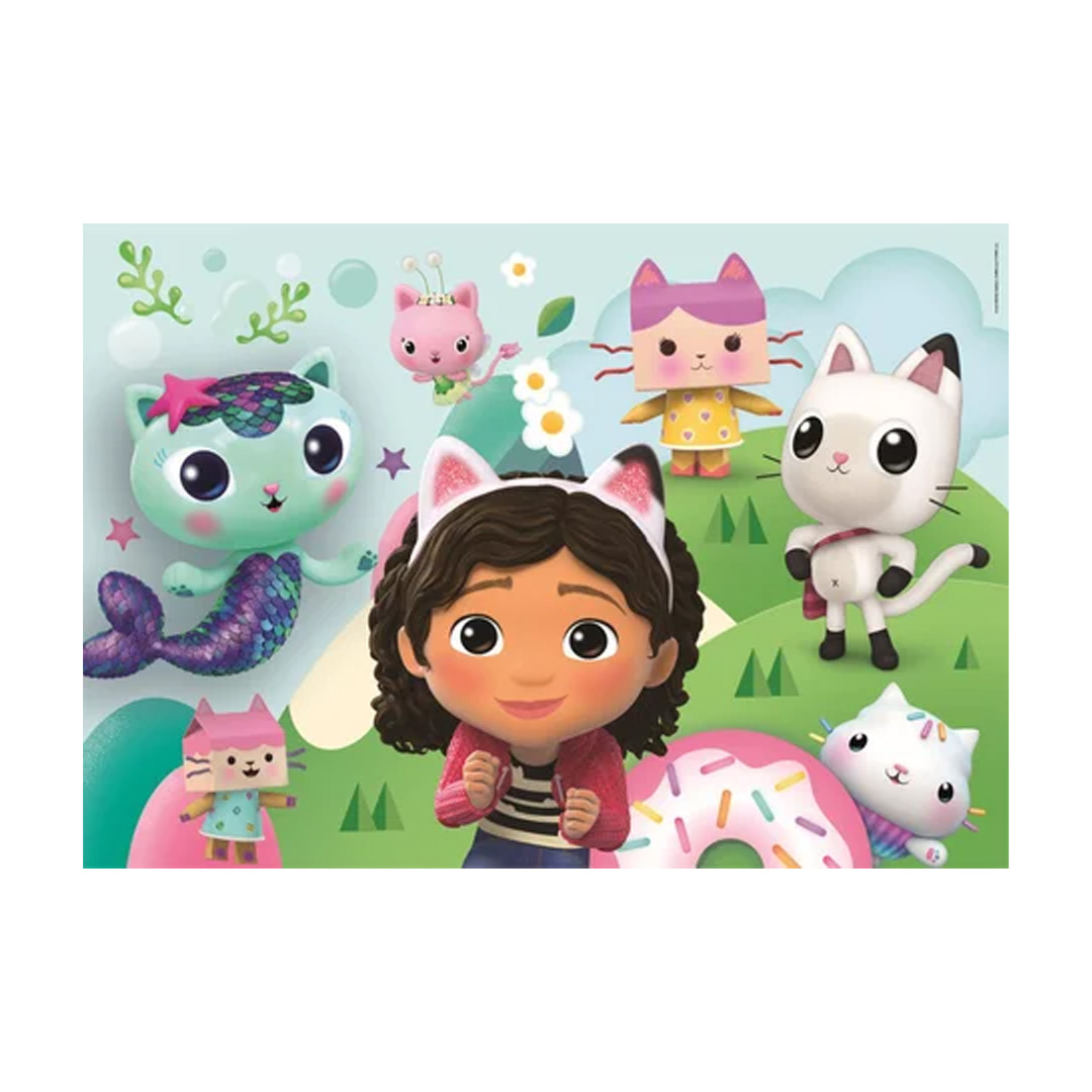 Clementoni - Puzzle 2x60 - Gabby's Dollhouse – Image 3