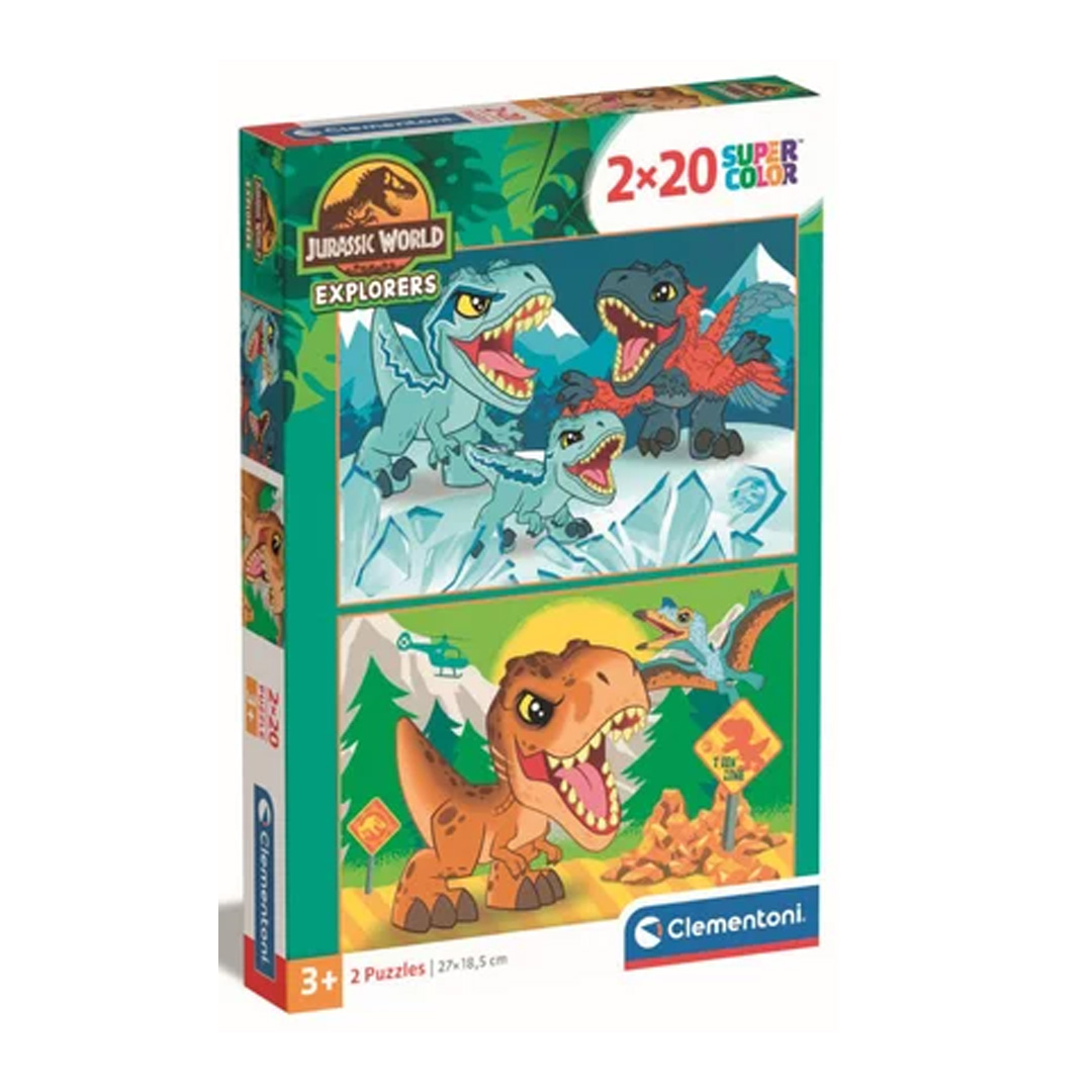 Clementoni - Puzzle 2x20 - A identifier
