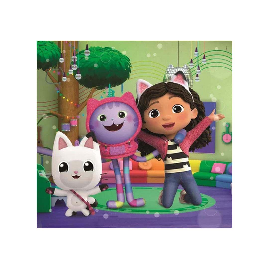 Clementoni - Puzzle 3x48 - Gabby's Dollhouse – Image 3