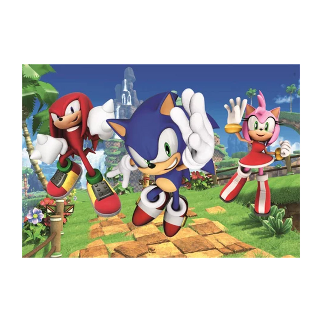 Clementoni - Puzzle 104 pcs - Sonic – Image 2