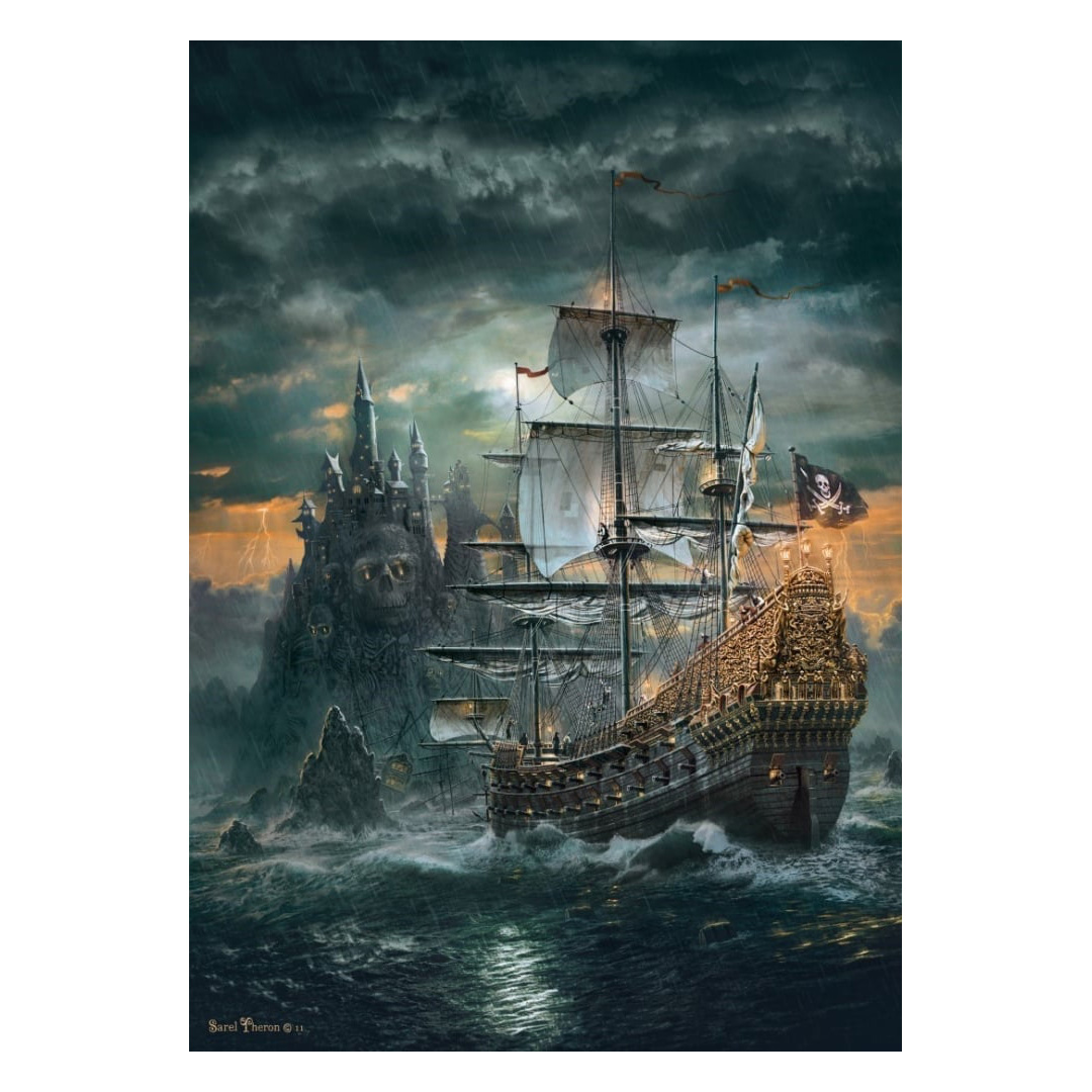 Clementoni - Puzzle 1500 pcs - Le Bateau Pirate – Image 2