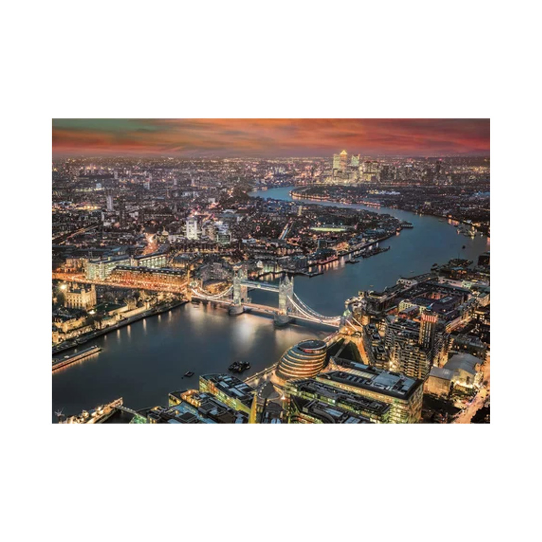 Clementoni - Puzzle 2000 pcs - Londres Vue Aérienne – Image 2