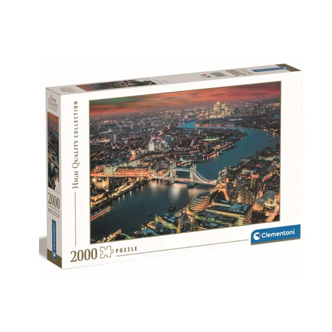 Clementoni - Puzzle 2000 pcs - Londres Vue Aérienne