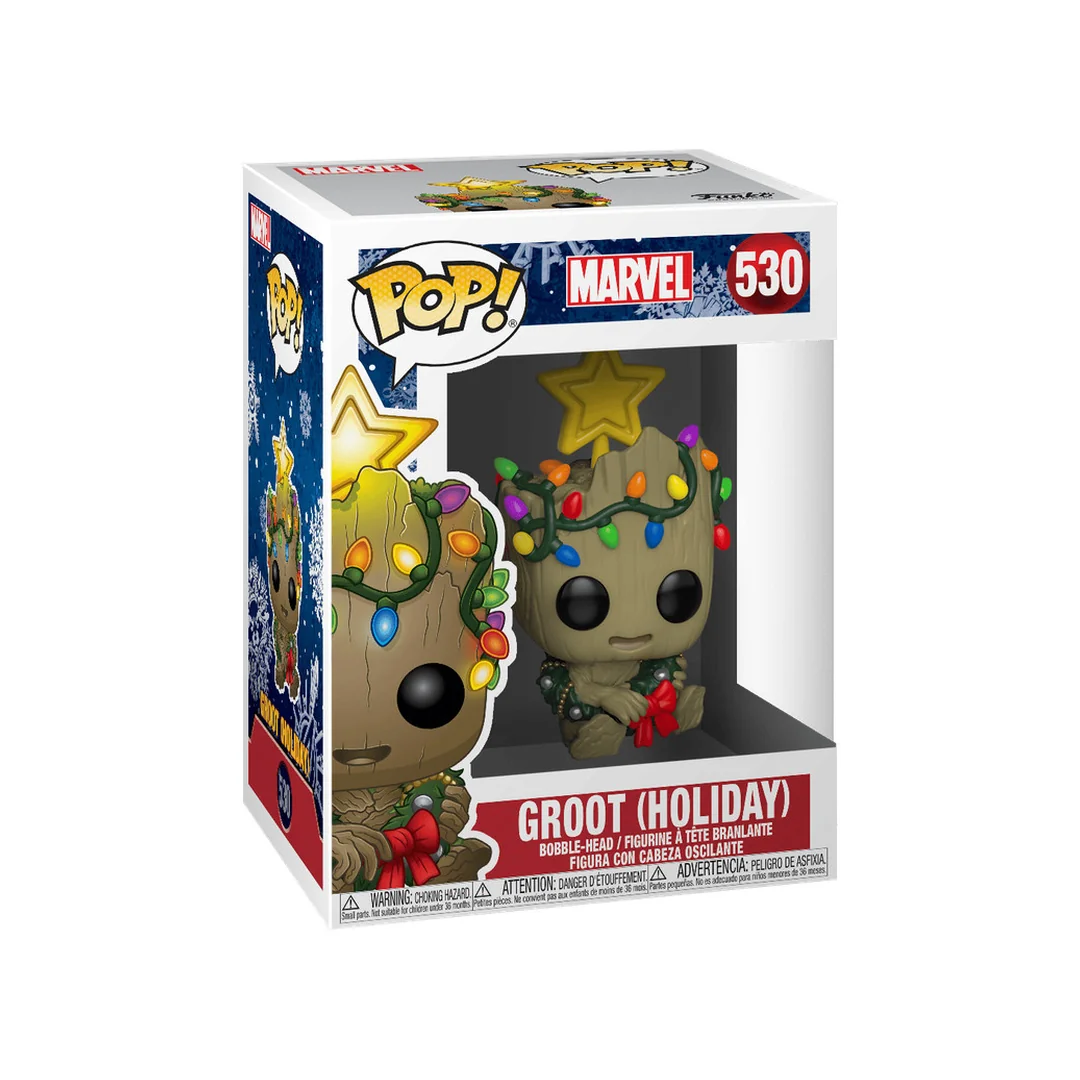 Funko Pop! Cinéma - Marvel Groot Holiday